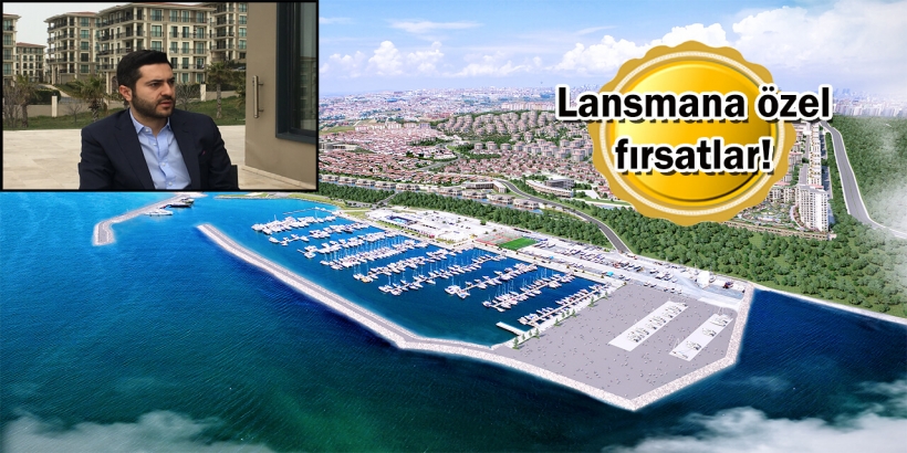 Deniz İstanbul Bahar Rezidans görücüye çıktı! İstanbul'un marinalı tek sahil kasabası!