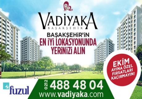 Vadiyaka projesi Başakşehir'in kalbinde yükseliyor!
