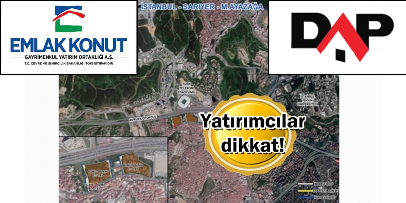 DAP Yeni Levent ön satışa çıktı! 1. etapla 448 yeni konut geliyor!