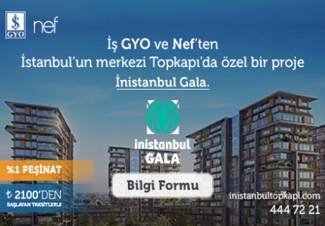 İnİstanbul Gala'da 30 ay 0 faizli ödemelerle!