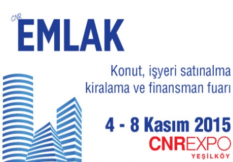 CNR Emlak 2015 Fuarı 4-8 Kasım'da gerçekleştirilecek!