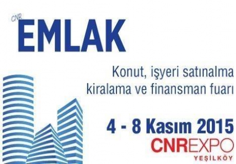 CNR Emlak 2015 Fuarı'nda ziyaretçilere özel kredi imkanı!